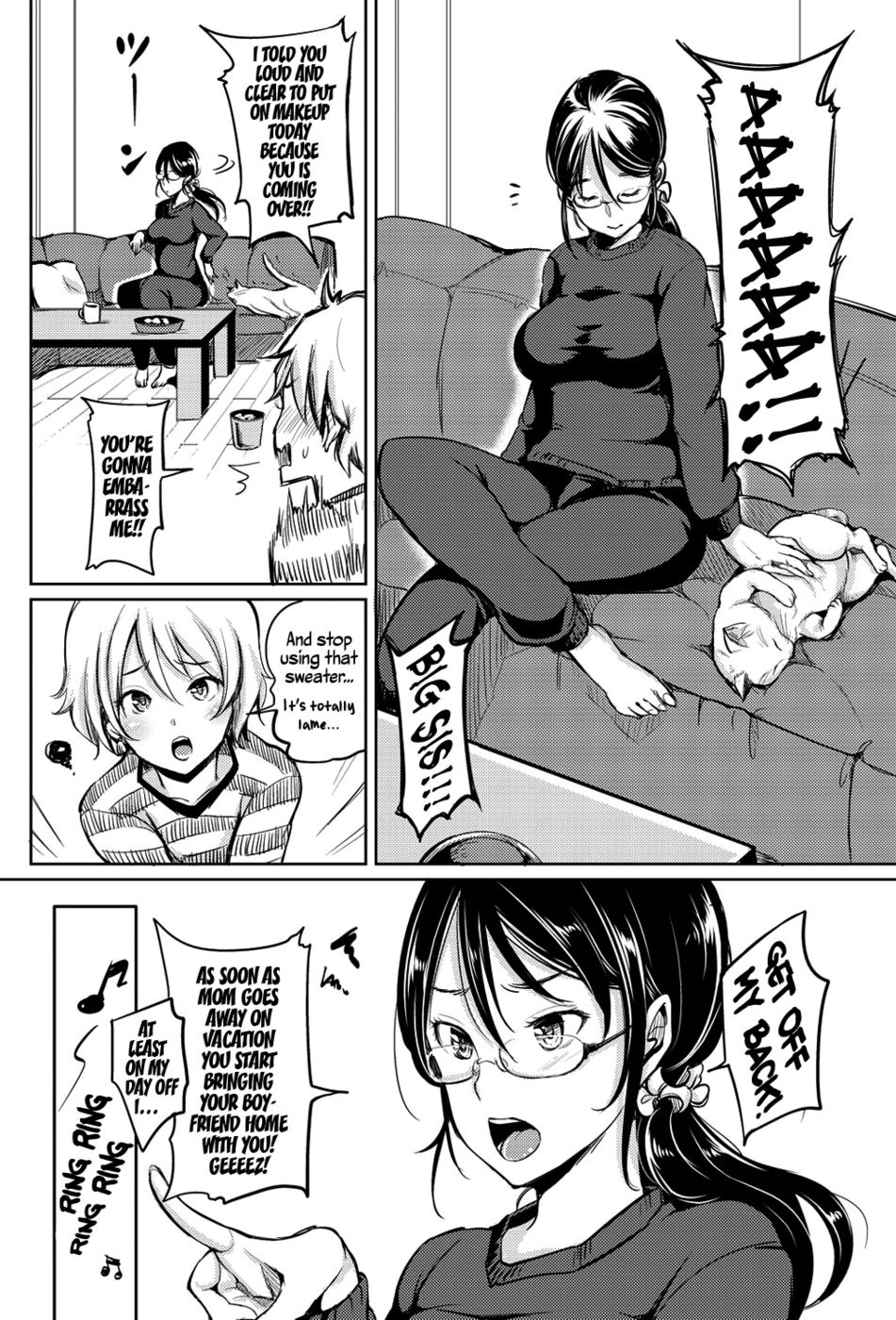 Hentai Manga Comic-The Eavesdropper-Read-4